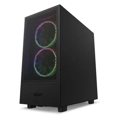 Gabinete NZXT H5 Flow Compact, Mid Tower, ATX, Preto