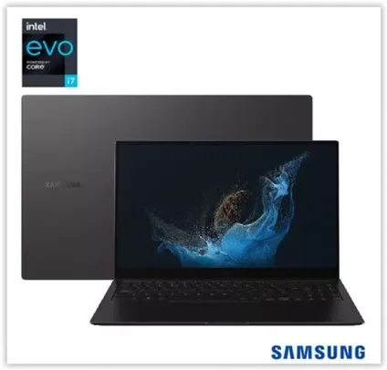 Notebook Samsung Galaxy Book 2 Pro, Evo Intel Core i7 1260P, Arc A350M, 16GB, 1TB SSD, Win 11, 15.6" - NP950XEE-XA1