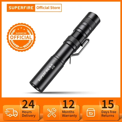 SUPERFIRE-X18 Mini Lanterna LED portátil