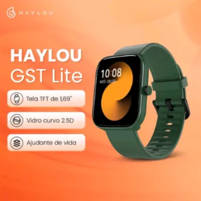 Relógio Inteligente Haylou GST Lite relogio smartwatch Colorido Da Moda Fitness Bracelete