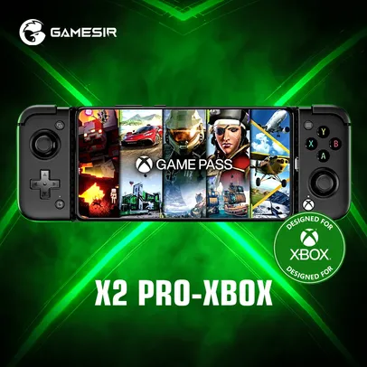 [Taxa inclusa/moedas] Controle Gamesir X2 Pro - Layout Xbox, compatível com Smartphone + 1 mês Game - Edição especial