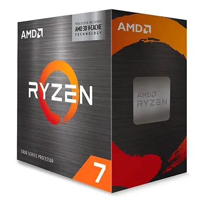 Processador AMD Ryzen 7 5700X3D, 3.6 GHz, (4.1GHz Max Turbo), Cachê L3 96MB, 8 Núcleos, 16 Thread