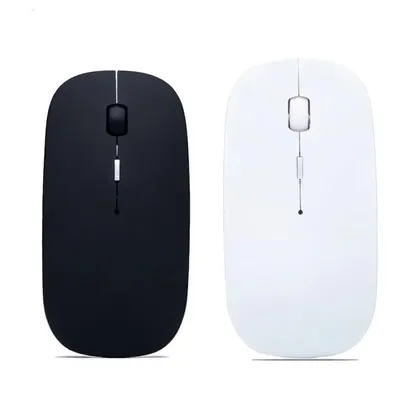 (BR / Moedas) Mouse sem fio 2.4GHz para PC e Notebook