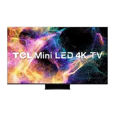 Smart TV TCL 65" QLED Mini LED 4K UHD Google TV Gaming 65C845