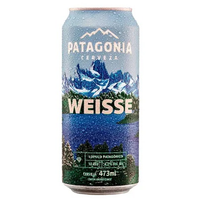 (Regional) (60% off Segunda unidade) Cerveja Patagonia Weisse Lata 473 ml