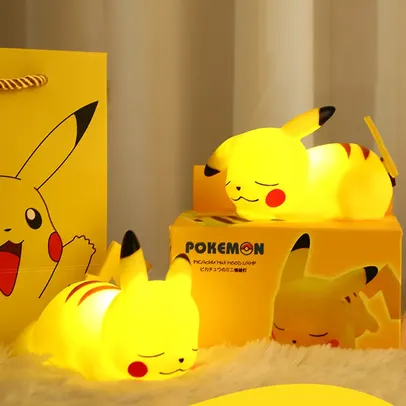 [Com taxa] Luminária Pokémon - Pikachu