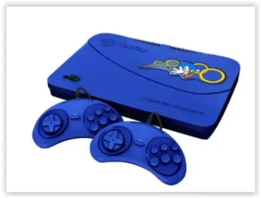 Console Master System Evolution Blue 132 Jogos 2 Controles