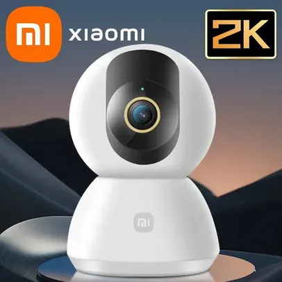 [Taxa inclusa] Xiaomi Camera de Segurança Intelligente 2K , Mi Ptz, Webcam, 1296 P,