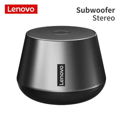 (Taxa Inclusa/ 1ª Compra R$ 6) Caixa de Som Bluetooth 5.0 Lenovo K3 PRO TWS