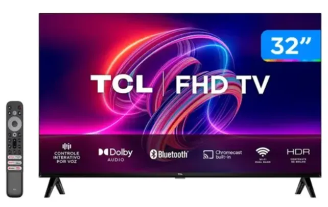 Smart TV 32” Full HD LED TCL 32S5400A Android