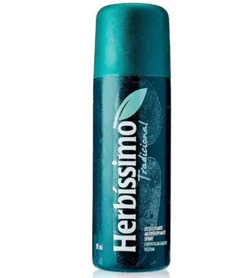 [+Por- R$3.3 ] Desodorante Spray, Herbissimo, Tradicional, 90 ml