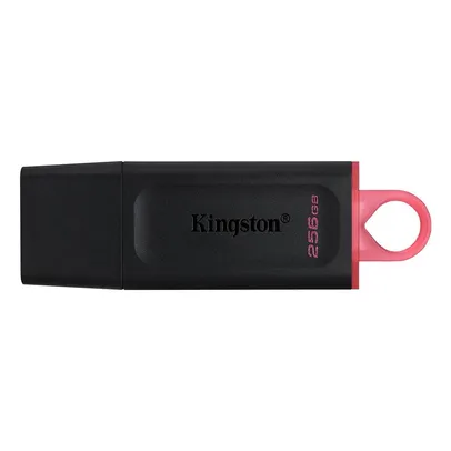 [P. NINJA] Pen Drive Kingston 256GB USB3.2 Gen1 DataTraveler Exodia, Preto e Rosa - DTX/256GB