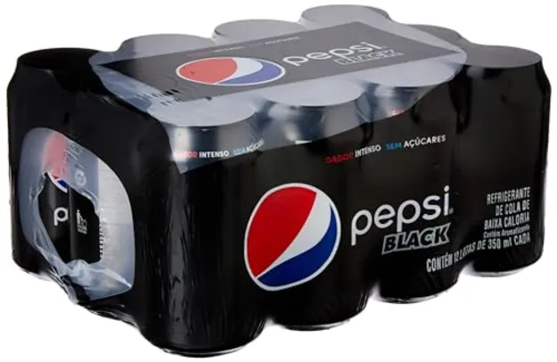 Refrigerante Pepsi Zero, Lata 350Ml Pack (12 Unidades)