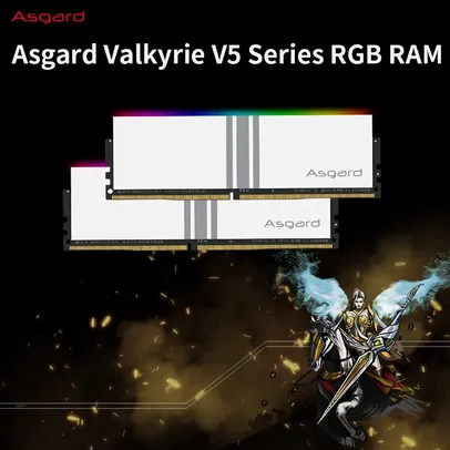 [IMPOSTO INCLUSO/Gpay] Memória RAM Asgard Valkyrie V5 RGB, 32GB (2x16GB) 3200MHz