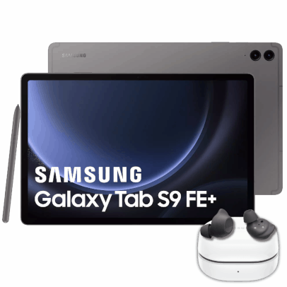 [ESTUDANTES] Samsung Galaxy Tab S9 FE PLUS 128GB 8GB RAM + Fone Bluetooth Galaxy Buds FE