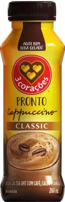 3 Corações Cappuccino Pronto Classic 260Ml