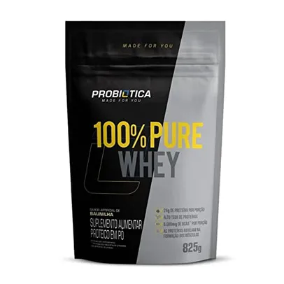 100% Pure Whey Refil (825G) - Sabor Baunilha, Probiótica