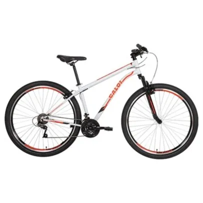Bicicleta Adulto Caloi Velox Aro 29 | Quadro de Aço, Tamanho 17, Freio V-Brake, Branco
