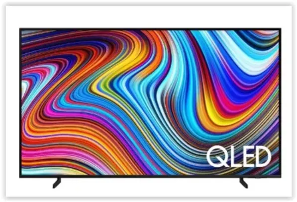 Samsung Smart TV 50" QLED 4K Q60C 2023, Modo Game, Som em Movimento, Tela sem limites, Design slim, Visual livre de cabos 50"