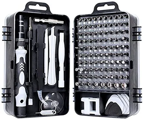 Conjunto de chaves de fenda 1 kit de ferramentas de reparo com kit de driver magnético