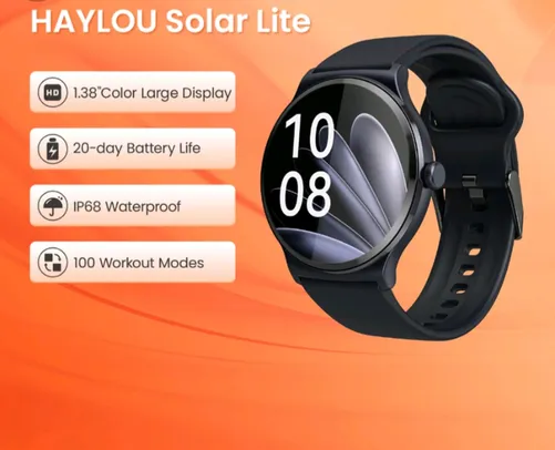 Smart watch solar lite