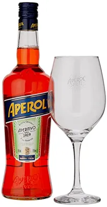 Aperitivo Aperol 750 ml + TAÇA