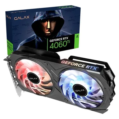 Placa De Vídeo Galax Ex, Nvidia Geforce RTX 4060TI, 8GB GDDR6, 128bits - 46isl8md8aex