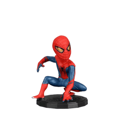 [APP/Taxa Inclusa] Action Figure Disney Marvel Spider Man 4 Pçs 6-8cm