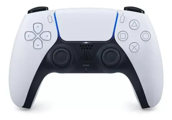 Controle PS5 Playstation Dualsense White E Black