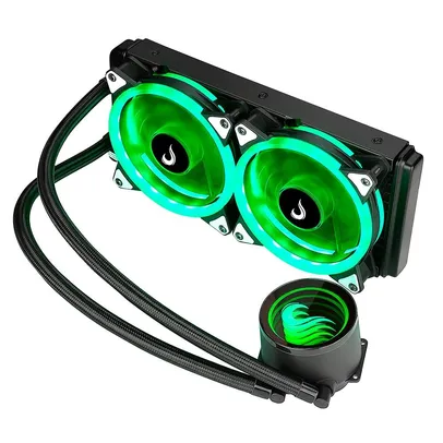 [APP] Water Cooler Rise Mode Gamer Black, RGB, 240mm, Preto - RM-WCB-02-RGB