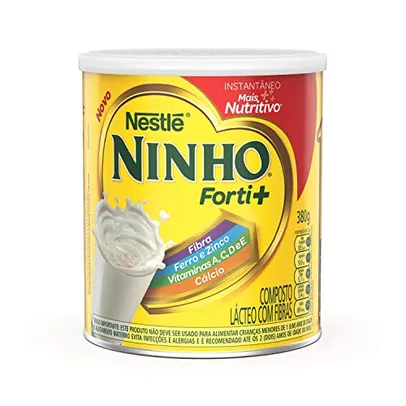 (REC) Ninho Nestlé Forti+ Composto Lácteo Lata 380 G