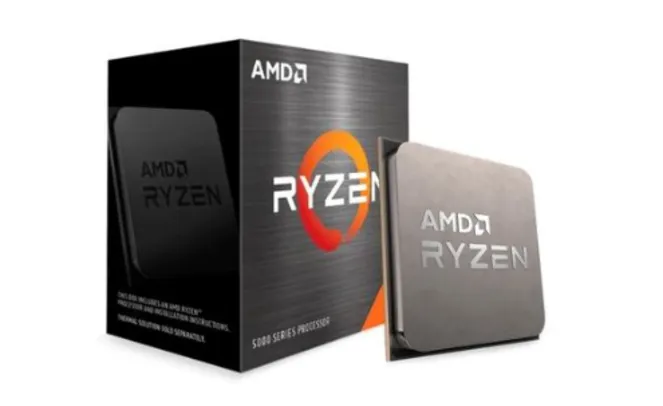 Processador AMD Ryzen 5 5600, 3.5GHz (4.4GHz Max Turbo), Cache 35MB, AM4, Sem Vídeo - 100-100000927BOX