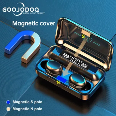 Goojodoq F9-5C Fones De Ouvido Esportivos Sem Fio Bluetooth 5.0 TWS
