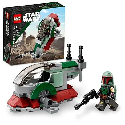 LEGO Star Wars Microfighter Nave Estelar de Boba Fett 75344 (85 Peças); Conjunto de Construção