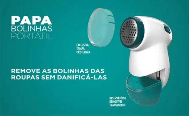[ PRIME ] Papa Bolinhas Portátil, para remoção de bolinhas das roupas, CST0146, Flash Limp