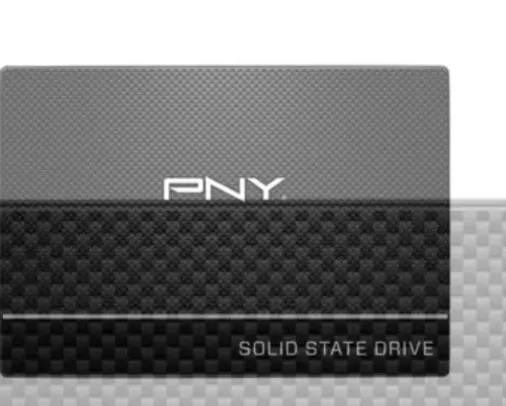 SSD 120 GB PNY CS900, SATA, Leitura: 515MB/s e Gravação: 490MB/s - SSD7CS900-120-RB