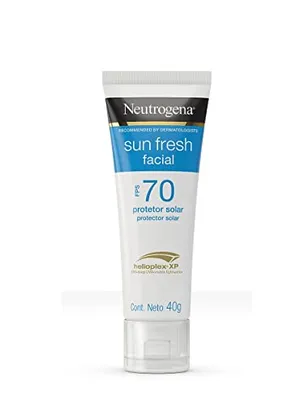 Neutrogena Sun Fresh Protetor Solar Facial FPS 70, 40g