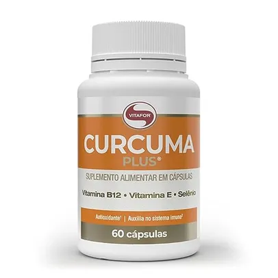 Vitafor Curcuma Plus - 60 Cápsulas Branco