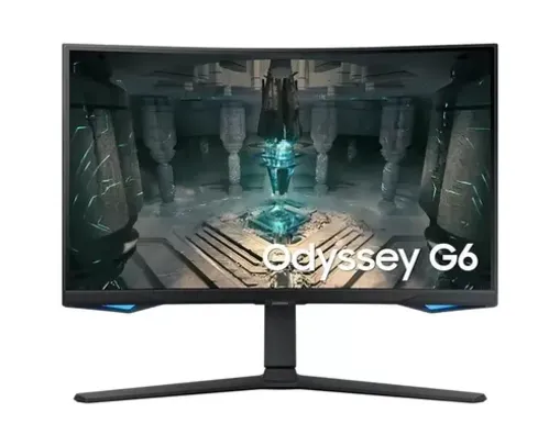 Monitor Gamer Samsung Odyssey G6 27", Tela Curva, 240Hz, Tizen, Freesy