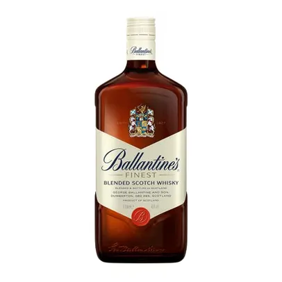 (PRIME) Ballantine's Whisky Finest Blended Escocês - 1 Litro
