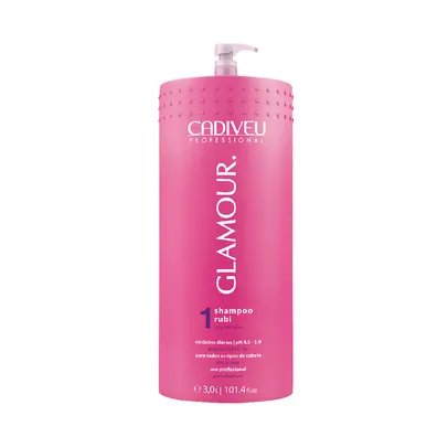 3L Shampoo Cadiveu Professional Glamour Rubi