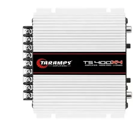 Módulo Amplificador Taramps TS400 Digital 4 Canais 400W RMS 2 Ohms