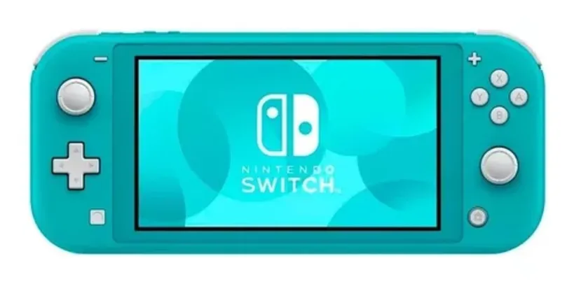 [CC Mercado Livre] Nintendo Switch Lite 32GB Standard cor azul-turquesa
