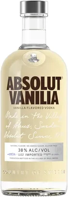 [LEVE 4] Vodka Absolut Vanilia - 750 ml