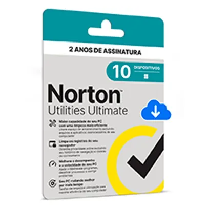 Norton Utilities Ultimate para 10 Dispositivos, 24 Meses, Digital para Download