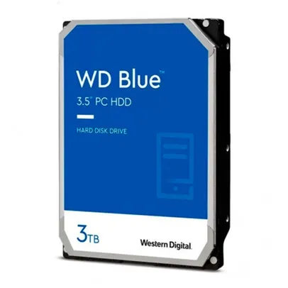 HD WD Blue 3TB 3.5'' Sata III 6 GB/s 256MB 5400RPM - WD30EDAZ