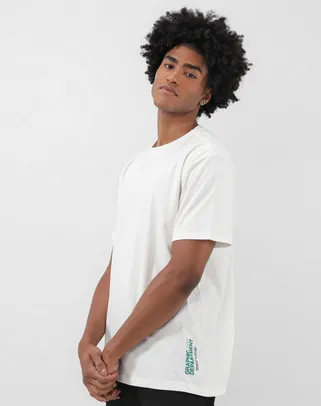 Camiseta masculina graphic art department off-white | Original by Riachuelo