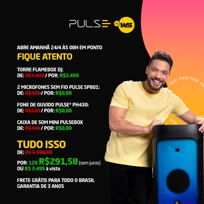 PULSE FLAMEBOX DJ – Lançamento – LP – v2 – PULSE FLAMEBOX DJ