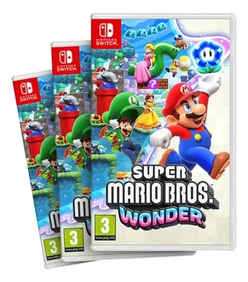 (Taxa inclusa) Super Mario Bros. Wonder - Jogo Físico p/ Nintendo Switch