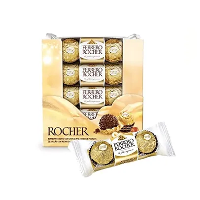 Chocolate Bombom Ferrero Rocher C/48 - Ferrero